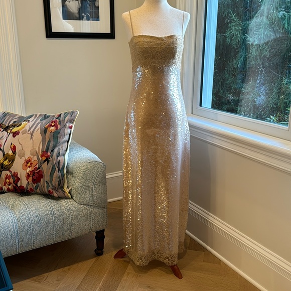 JONATHAN SIMKHAI Ginger Root Valentina Slip Dress - Picture 4 of 7